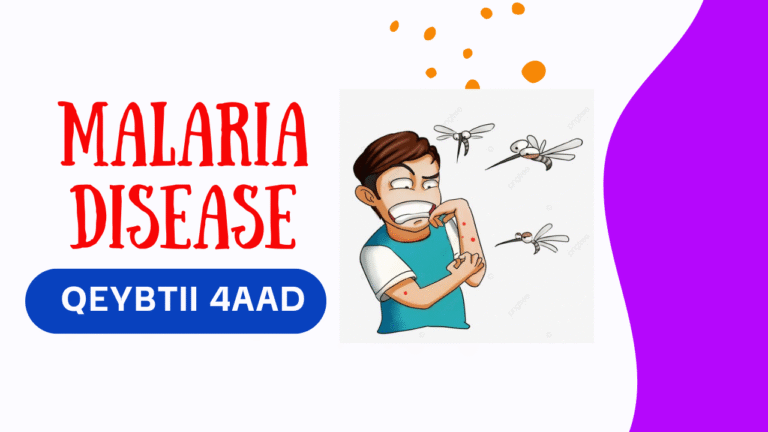 MALARIA DISEASE (CUDURKA DUUMADA) QEYBTII 4AAD