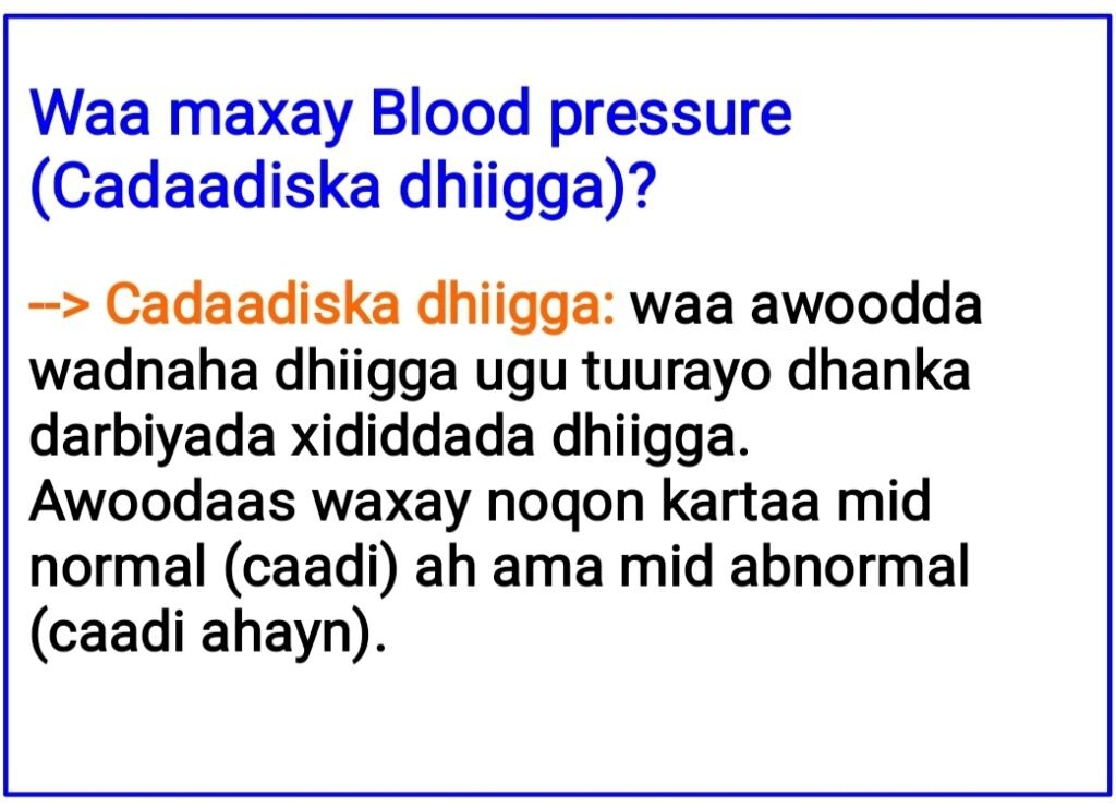 HYPERTENSION (DHIIGKAR) QEYBTII 1AAD 3 Xikmaawi 1