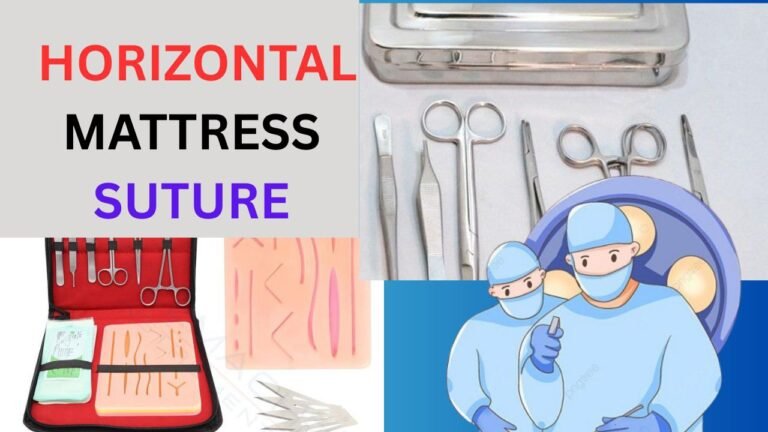 HORIZONTAL MATTRESS SUTURE (TOLIIN JIIF-JIIF AH)